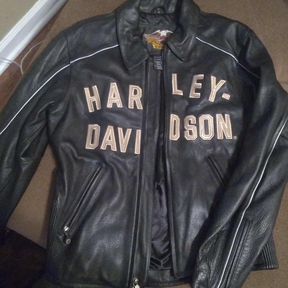 Women's Authentic Leather Harley Davidson Jacket